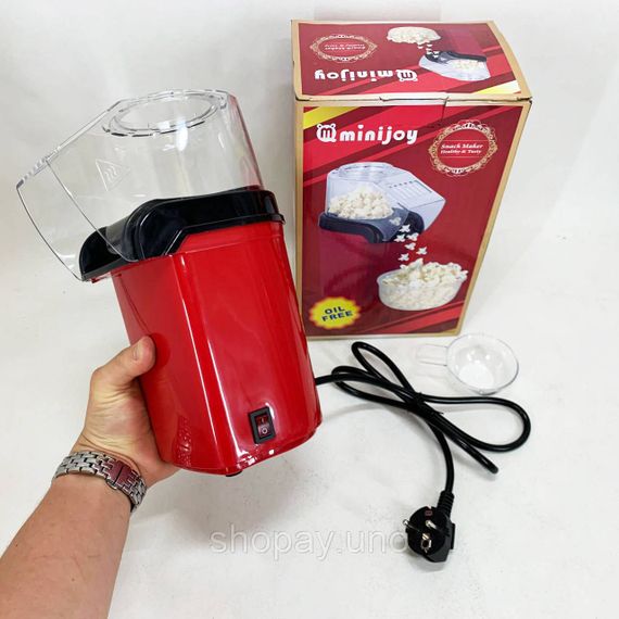 Аппарат для приготовления попкорна в домашних условиях. Попкорница. Relia Popcorn Maker OS-26 | Зображення 7