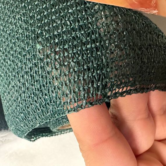 Затіняюча сітка 110 г/м2 90% для паркану 1*10 м сітка для тіні захисна парканна сітка | Зображення 5