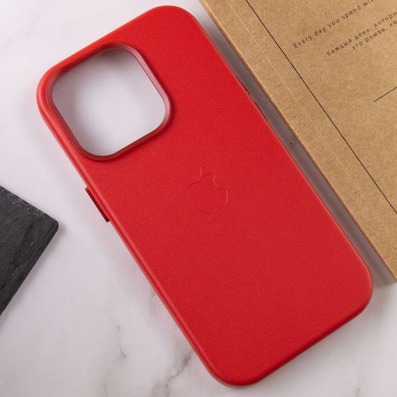 Шкіряний чохол Leather Case (AA Plus) with MagSafe для Apple iPhone 13 Pro (6.1") | Зображення 6