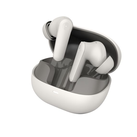 Навушники ColorWay Slim TWS-1 Earbuds Long Life Beige (CW-TWS1BE) | Зображення 3