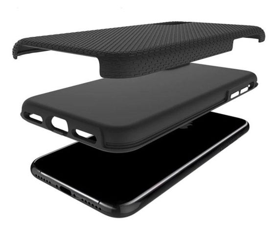 Протиударний чохол Primo Gibrid Armor для Apple iPhone 12 Pro Max - Black | Зображення 2