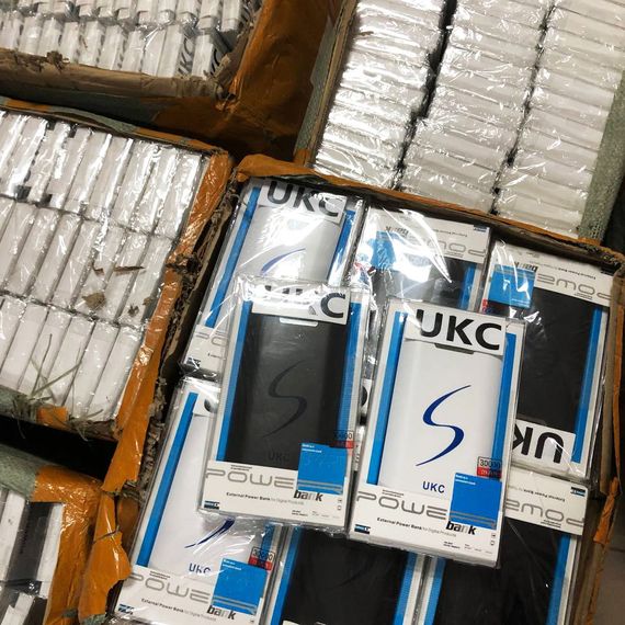 Переносний акумулятор для телефону Power Bank 9600mAh UKC, Повербанк для планшета, FS-987 зарядний пристрій | Зображення 8