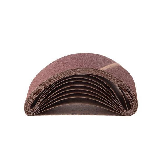 Стрічка шліфувальна 75*457 мм, К60, 10 од. INTERTOOL BT-0306 | Зображення 1