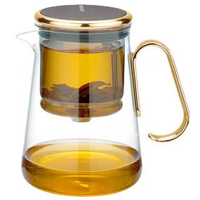 Чайник для заваривания TeaPot D-12 Lingxi Elegant 700ml Advanced gold
