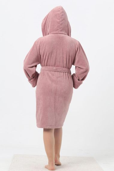 Жіночий халат Nusa 6915, пудровий S | Зображення 1