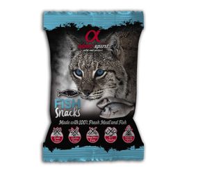 Ласощі для котів Alpha Spirit Fish Snacks for Cats з рибою 50 гр