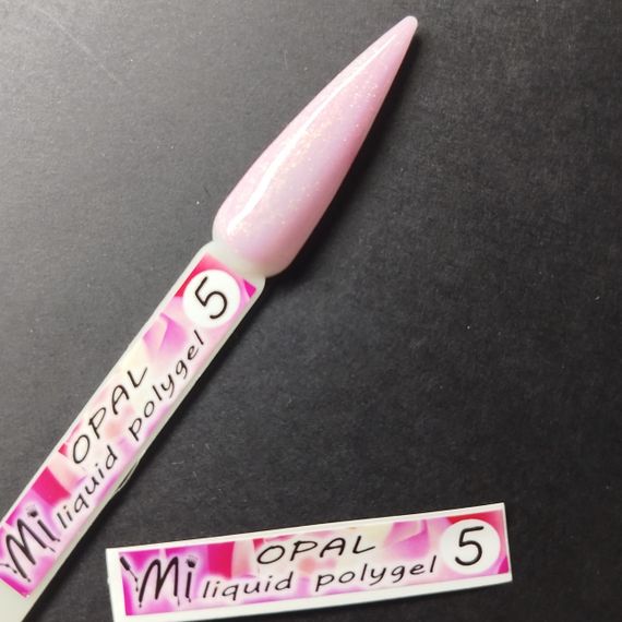 Наліпка на тіпсу (палітру) для рідкого полігелю Mi Opal №05 (9 x 55 мм)
