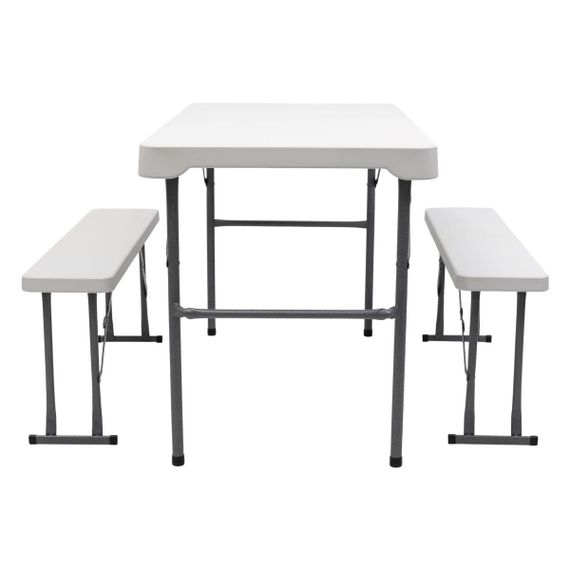 Комплект туристичних меблів стіл + лавочки для пікніка меблі для відпочинку на природі EB2545 | Зображення 1