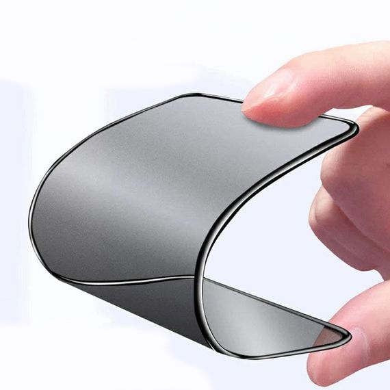 Матовое защитное стекло 2.5D для Samsung Galaxy S23 FE цвет Черный | Зображення 4
