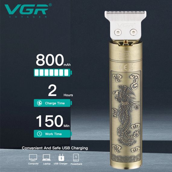 Машинка для стрижки бездротова XPRO VGR-076 (41247-076_460) | Зображення 5