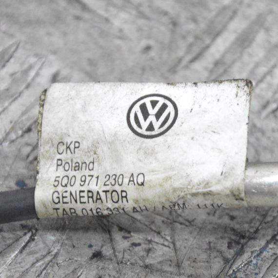 Проводка генератора Volkswagen Golf VII 2012-2020 Проводка генератора Фольксваген Гольф 7 5Q0971230AQ | Зображення 2