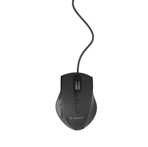 Оптична мишка Gembird MUS-4B-02, USB интерфейс, чорний колір