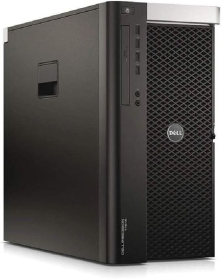 Робоча станція Dell Precision T7610 Tower / Intel Xeon E5-2670 v2 (10 (20) ядер по 2.5 - 3.3 GHz) / 32 GB DDR3 / 256 GB SSD / AMD FirePro W5100, 4 GB GDDR5, 128-bit б/в | Зображення 1
