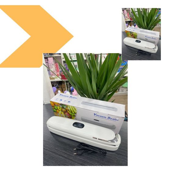 Вакууматор білий з цифровим екраном XPRO (47182-_372) | Зображення 1