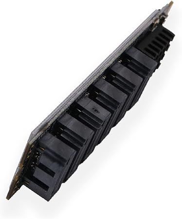 Адаптер-конвертер WANGCL M2 NGFF NVME M-Key PCI Express в SATA 3.0 6 Гбит/с, 6 портов, плата расширения для жесткого диска | Зображення 3