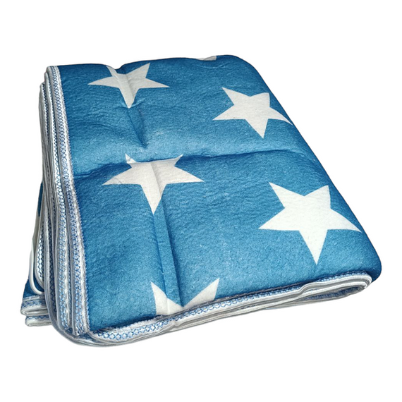 Электропростынь 150х160см Синие звезды