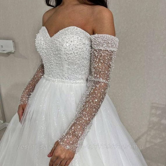 Весільна сукня, ручна вишивка | Зображення 4