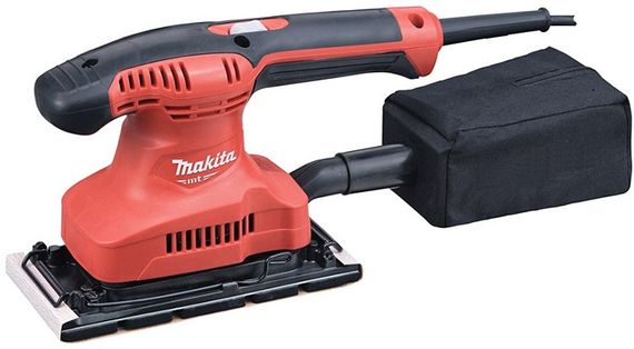 Вібраційна шліфмашина Makita , 190Вт, 92x185мм, 12000 об/хв, 1.4 кг (M9203)