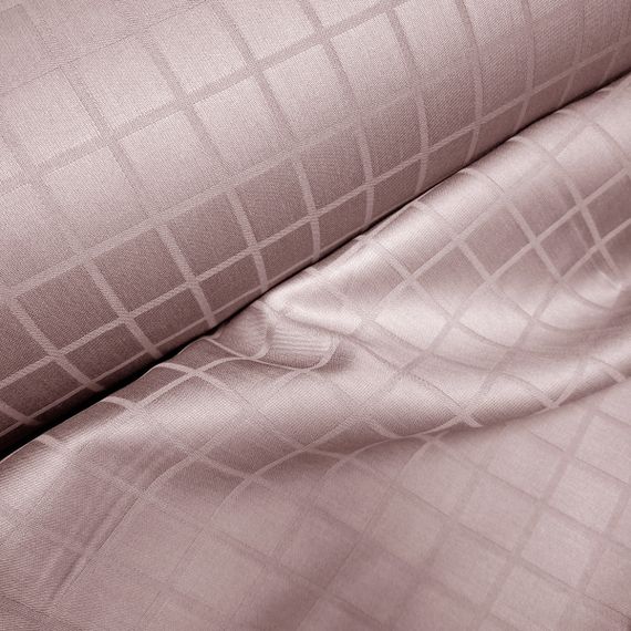 Комплект постельного белья SoundSleep Jacquard Delicacy Rose сатин-жаккард Двуспальный Евро 200х220 см сухая роза | Зображення 2