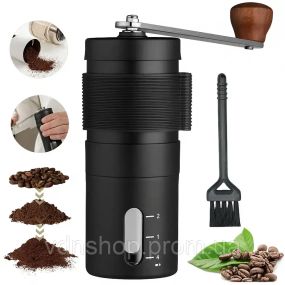 Кофемолка для кофейных зерен с керамическими жерновами Coffee GrinderAND LY-957