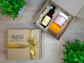 Набір "Традиції натуральної косметики". Гідрофільна олія для обличчя, скраб, мило з нуля