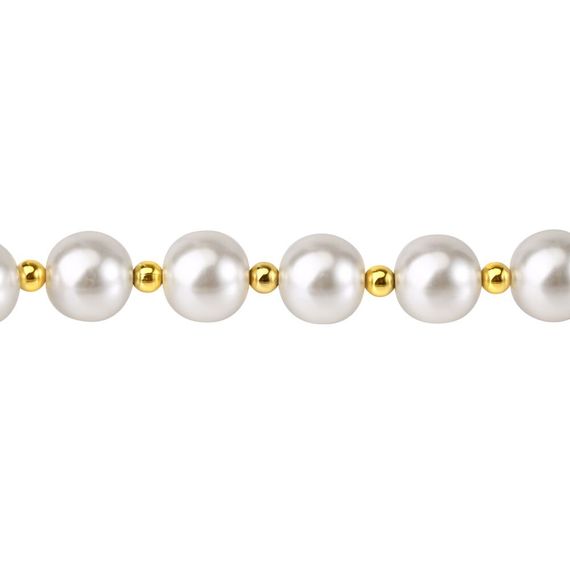 Жемчужный ошейник с поводком и наручниками LOCKINK Pearl Bondage & Restraint Set | Зображення 4