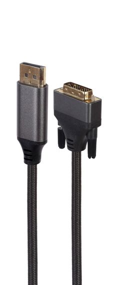 Кабель Cablexpert CC-DPM-DVIM-4K-6, DisplayPort вилка / DVI вилка, 1.8 м