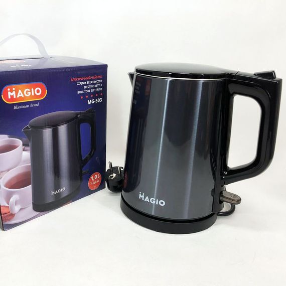 Электрический чайник для дома на кухню, Домашний чайник качественный Стильный электрический KW-23 | Зображення 3