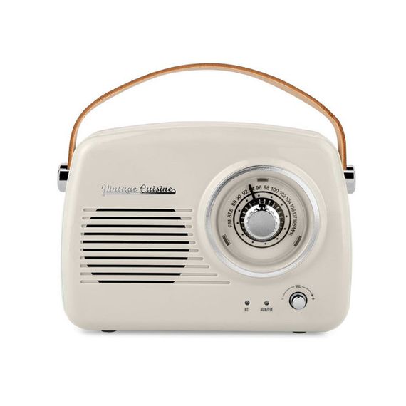 Радиоприемник Vintage Cuisine Retro с Bluetooth Кремовой | Зображення 2