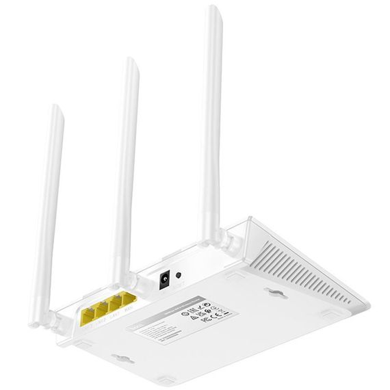 Маршрутизатор (роутер) Hoco HI30 WiFi4 100Mbs White | Зображення 1