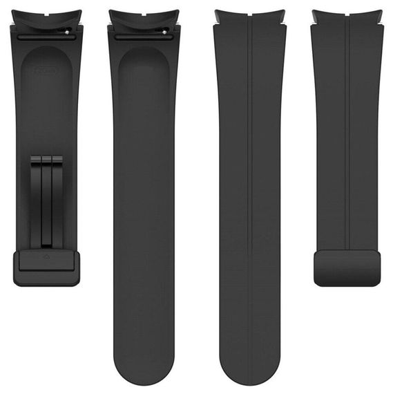 Ремешок Primolux Magnetic Silicone для часов Samsung Galaxy Watch 4 / Watch 5 / Watch 5 Pro - Black M/L | Зображення 5