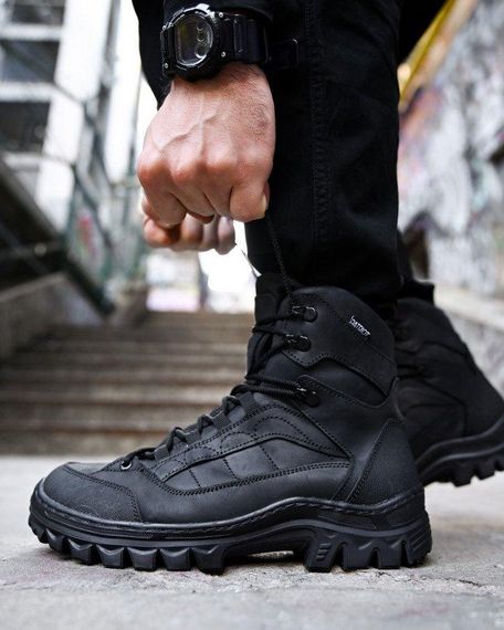 Зимние тактические ботинки Extreme black ВТ0471