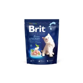Корм Brit Premium by Nature Cat Kitten сухой с курицей для котят 0.3 кг
