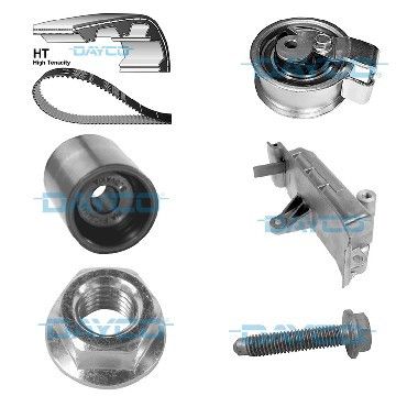 Ремень ГРМ компл. VW Bora/Golf IV/Passat/Sharan 1.9 TDI 95-10, Dayco, KTB415,