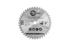 Диск пильный Intertool - 230 х 40T х 22,2 мм (CT-3044)