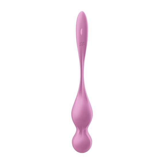 Вагинальные смарт-шарики с вибрацией Satisfyer Love Birds 1 Connect App Pink, 78 г | Зображення 4