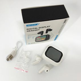 Круті бездротові навушники LX-10 TWS Earbuds, Бездротові блютуз навушники із зарядним боксом CE-16