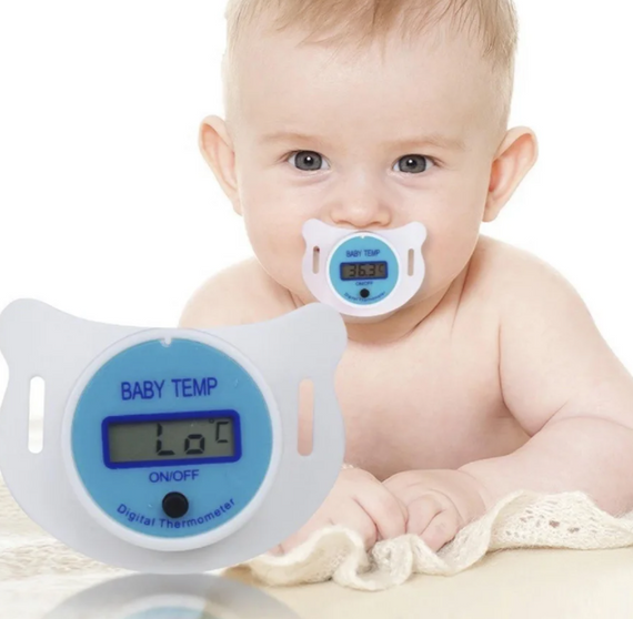 Дитяча соска - термометр BABY TEMP Пустушка для вимірювання температури немовляти | Зображення 3