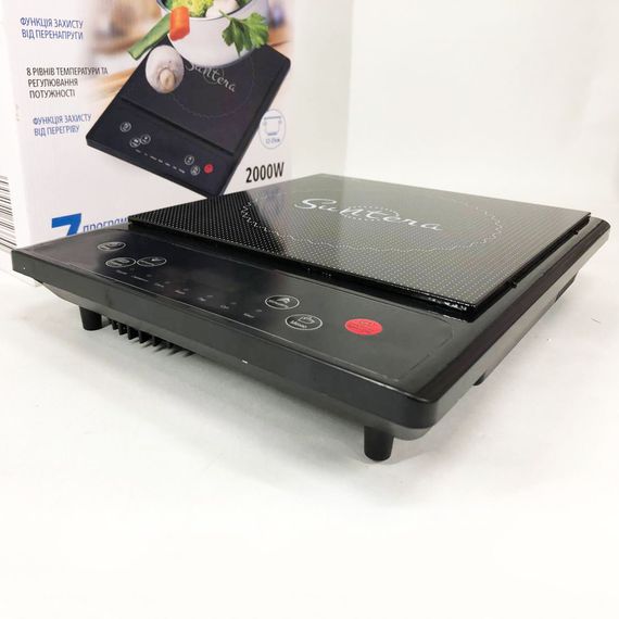 Індукційна плита міні Suntera, Індукційна плита для дачі та будинку на стіл електрична PJ-63 | Зображення 2