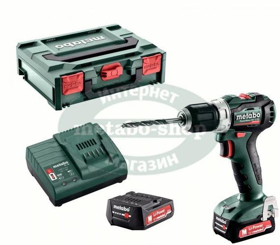 Акумуляторний шурупокрут Metabo PowerMaxx BS 12 BL 601038500 | Зображення 1