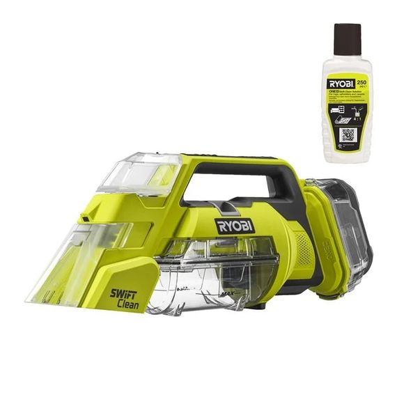 Пылесос аккумуляторный моющий Ryobi ONE+ RDC18-0 18В 17Вт контейнер для воды чистая/грязная 0.12/0.2л 2.5кг без АКБ и ЗУ 5133005905 | Зображення 1