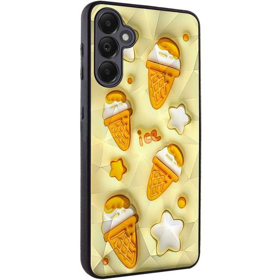 TPU+PC чохол Prisma Fluffie для Samsung Galaxy A36 5G Ice