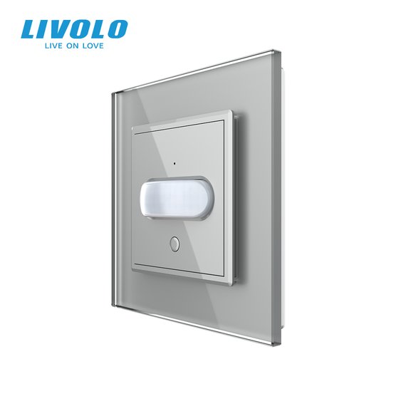 Бездротовий датчик руху LIVOLO сірий