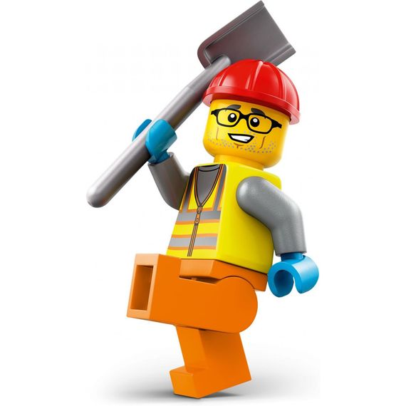 Конструктор LEGO City Будівельний паровий каток 78 деталей (60401) | Зображення 2