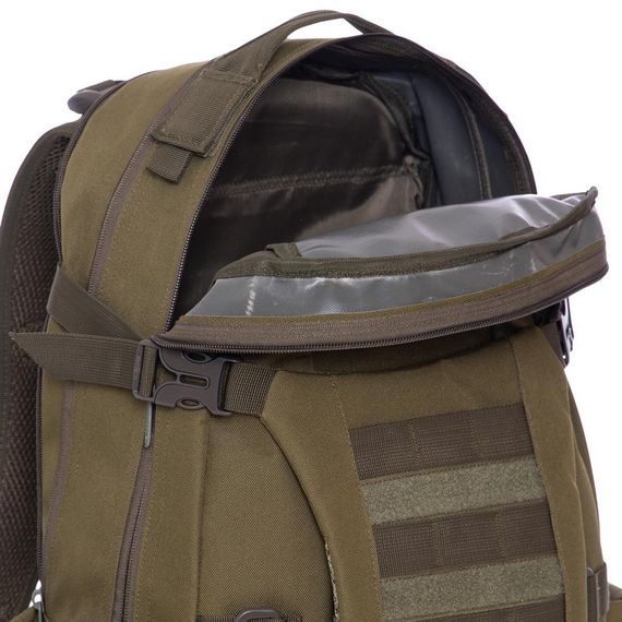 Тактичний триденний штурмовий рюкзак Silver Knight TY-9396, 24 л (49×27×18 см) Олива | Зображення 7