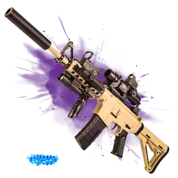 Іграшковий Автомат На Орбізах M4A1 2 Режими Автоматичний Гель Бластер із Преміум Комплектацією для Підлітків і Дорослих BB 96 см