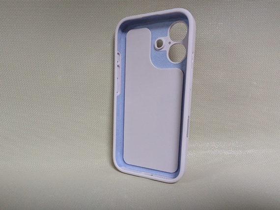 Чохол для iPhone 16 / Айфон 16, Soft Touch, протиударний, MagSafe, преміум силікон, бузковий | Зображення 1