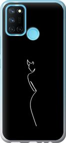 Чехол на Realme C17 Силуэт1 "4590u-2121-17620"