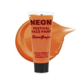 Neon Festival Face Paint ORANGE Stargazer Неоновий аквагрим ПОМАРАНЧЕВИЙ 10 мл