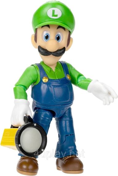 Коллекционная фигурка Луиджи 13см Братья Супер Марио в кино Оригинал The Super Mario Bros Movie Luigi | Зображення 1